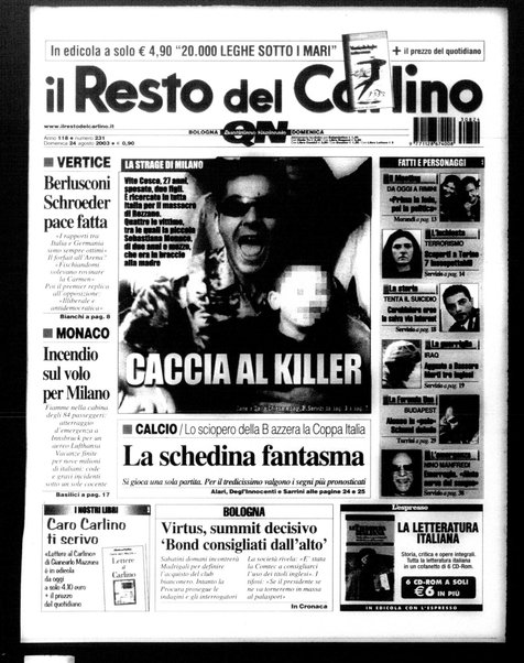 Il Resto del Carlino : giornale dell'Emilia